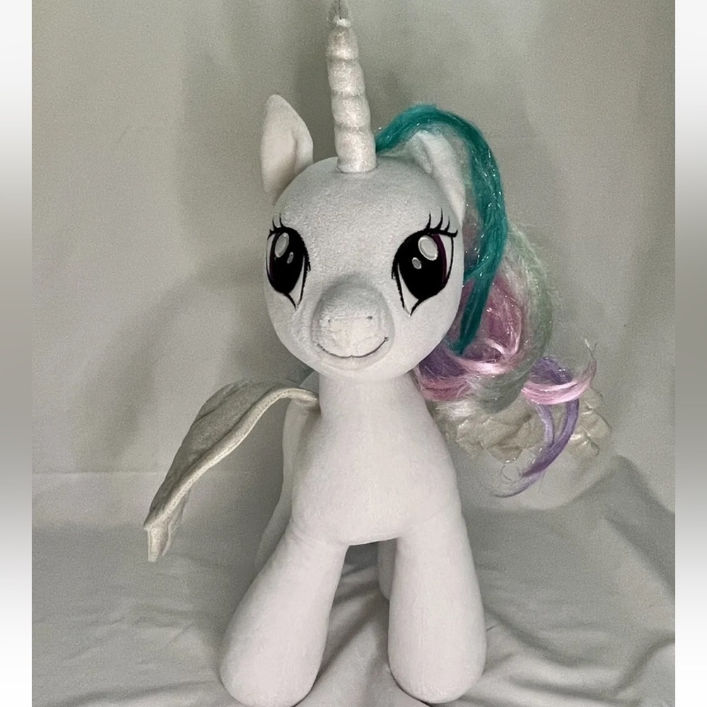 Build A Bear Plush My Little Pony Unicorn Princess Celestia Sun 16” Stuffed Nice